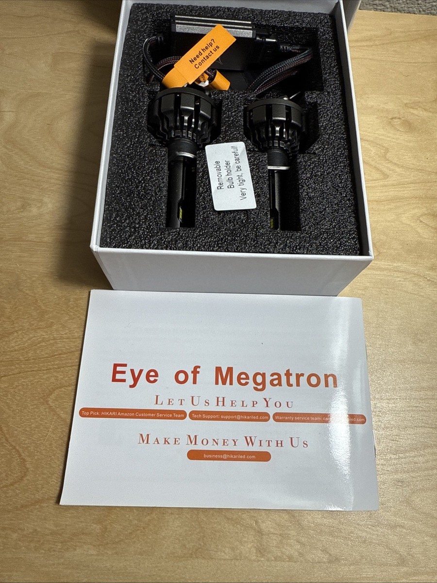 HIKARI H1 Headlight Bulbs Kit Eye of Megatron Pair (2) | New Open