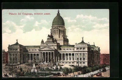 Ansichtskarte Buenos Aires, Palacio del Congreso 