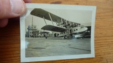 1930s ORIGINAL PHOTO SHORT L17 IMPERIAL AIRWAYS SCYLLA G-ACJJ 3.5 X 2.5"