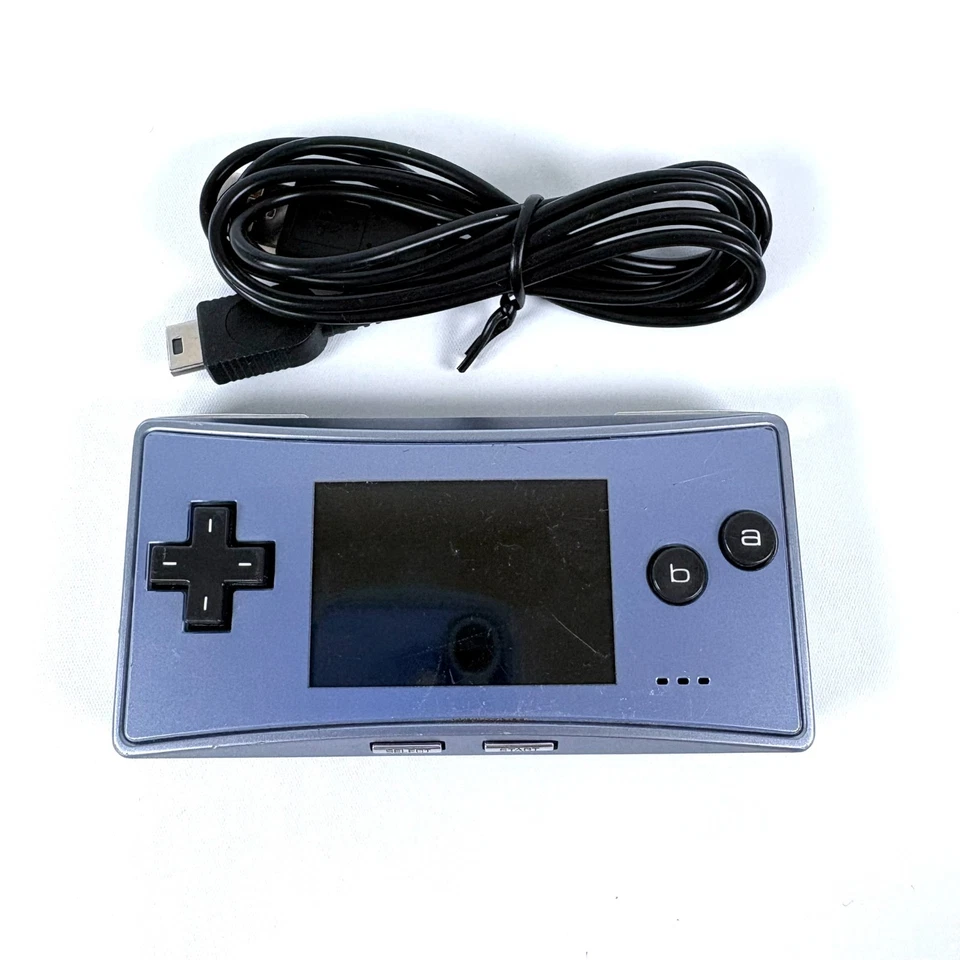 Nintendo Game boy Micro Blue Console OXY-S-DA NTSC-J Japan - Image 2 of 4