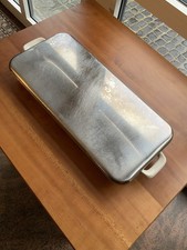 60er Maybaum Warmhalteplatte speisen 230 Watt Typ 559 Emaille Vintage Edelstahl