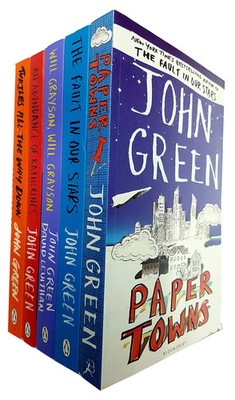John Green 5 Books Collection Set Inc Turtles all the way Down | John Green NEW