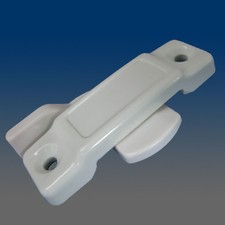 Universal Window Sash Lock-White Composite Sweep Latch-31601WHITE