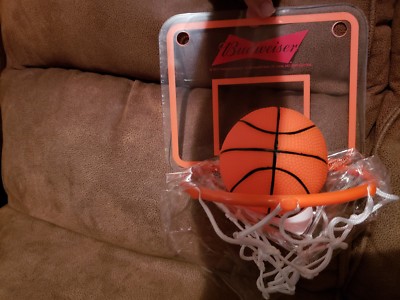 Budweiser basketball mini hoop set 9''