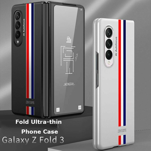 For Samsung Galaxy Z Fold 3 Case Frosted Hard Phone Case Cover Skin Shockproof