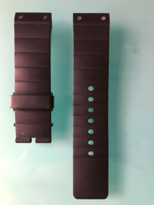Cinturino Cartier Santos 100 gomma Nuovo Originale 23mm | eBay