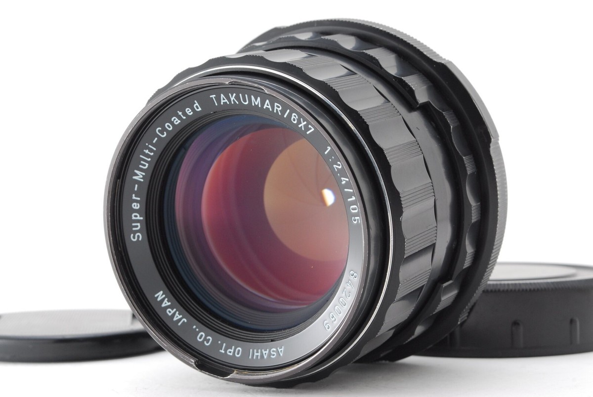 NEAR MINT] PENTAX SMC Super-Multi-Coated Takumar 6x7 105mm F