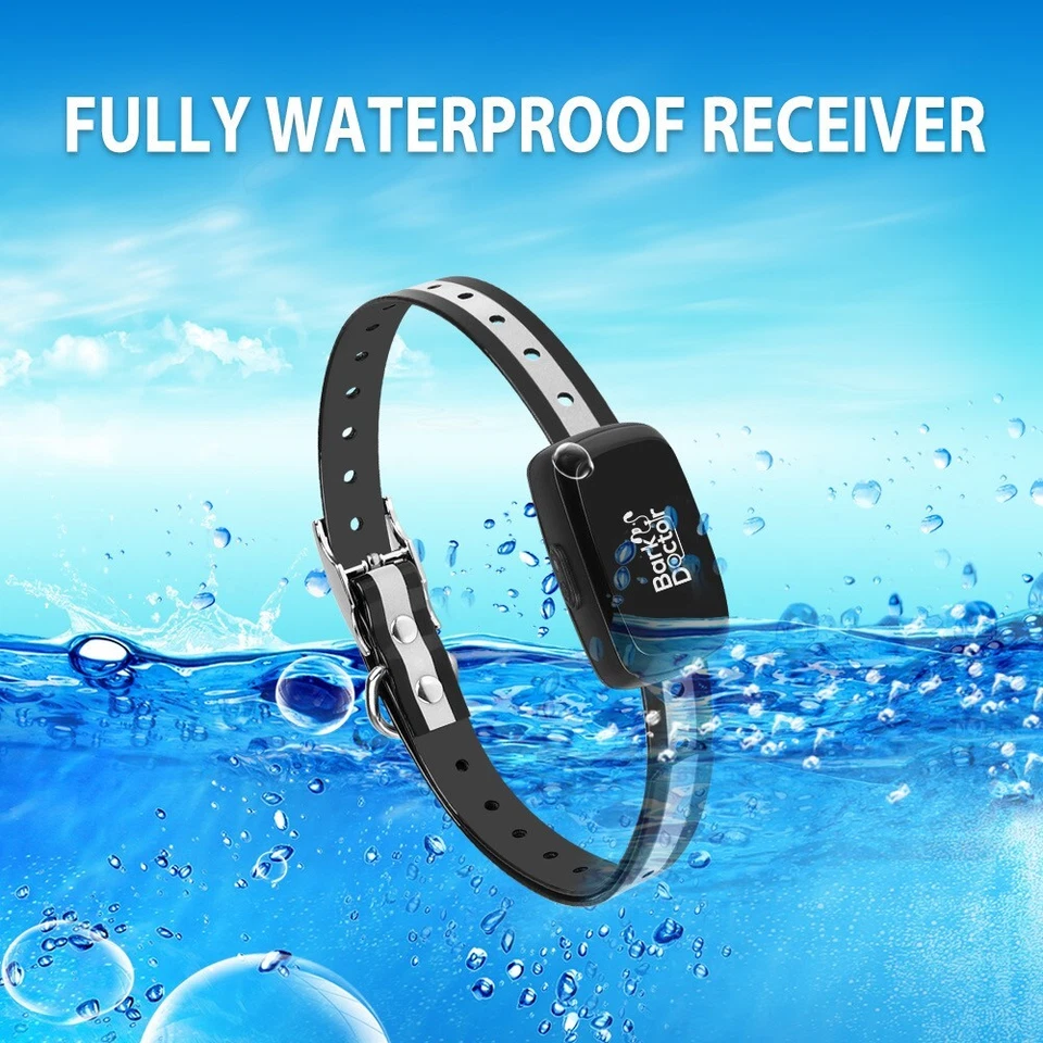 BARK DOCTOR PREMIUM ELECTRONIC DOG FENCE COLLAR WARNING+ZAP 200M 400M 600M Wire - Image 3 of 4