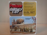 Preiser Military Udssr Russische Kriegsgefangene Unbemalt 22 Fig 16577 1:87 Ovp