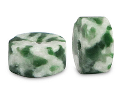 Perlen Stein Auswahl Calcit Granit Marmor Skarn 6x3mm Halbedelstein Discs