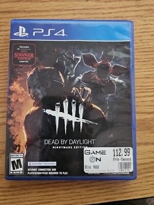 Dead By Daylight Nightmare Edition Sony PlayStation PS4 Stranger Things  DLC