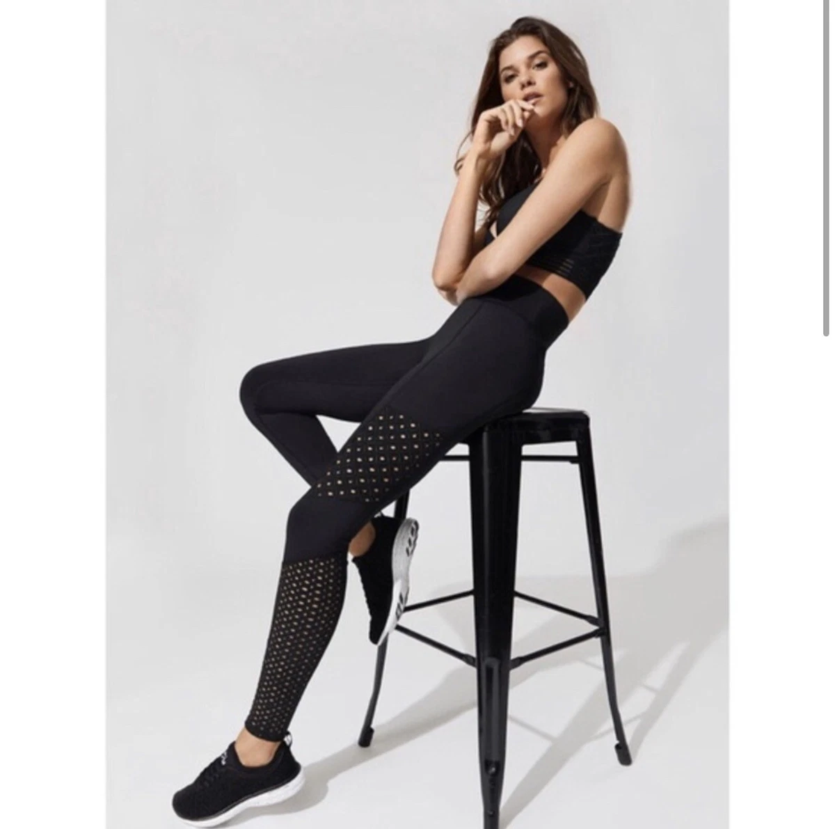 Carbon38 Eyelet NWOT Black Panel in Side | Legging XS eBay