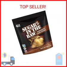 Sugar In The Raw Granulated Turbinado Cane Sugar, No erythritol, Pure Natural Sw