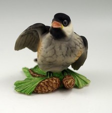 BOEHM BIRDS BABY CHICKADEE FIGURINE #461 MADE IN USA