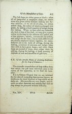 Original 16 page article dated 1794 on making SOAP unusual craft unique rare