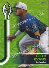 2024 Gwinnett Stripers Phillip Evans Braves RC Rookie Minor Baseball Card