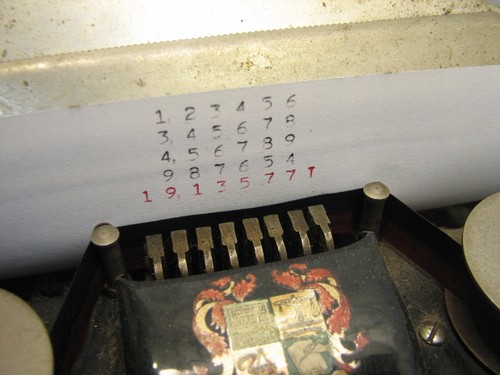 Antique Victor Adding Machine Business Calculator Tool Printing Hand Crank - Picture 2 of 11
