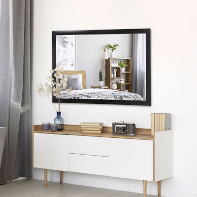 Round/Rectangular Wall Mirror Vanity Mirror for Bathroom Living Room Home Decor 