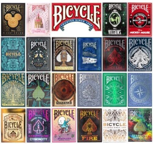 Bicycle Spielkarten Kreativ Ultimate Folie Geprägte Poker Magisch Decks Neu - Bild 1 von 41