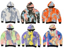 Tye Dye Cotton Multi Color Hoody Festival Hippie 2020 Fleece Hoodie Sweatshirt