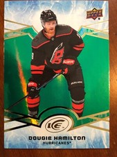 18-19 UD Ice Green Parallel #5 Dougie Hamilton