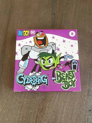 McDonald s Happy Meal Toy, Teen Titans Go Cyborg Beast Boy #8 Unopened & Unused