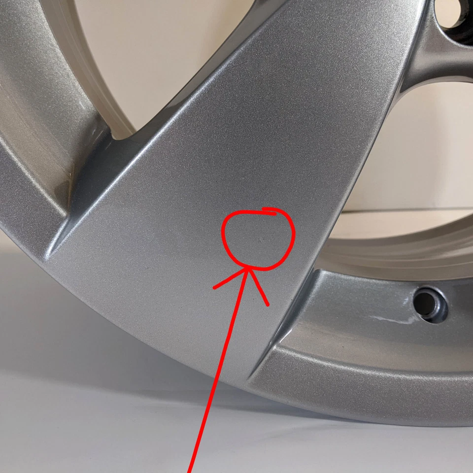 Оригинальный обод колеса BMW 17x7,5 17 дюймов 36116776777 6 776 777 5 525i 528i 59557 6776777 17 - Изображение 4 из 4