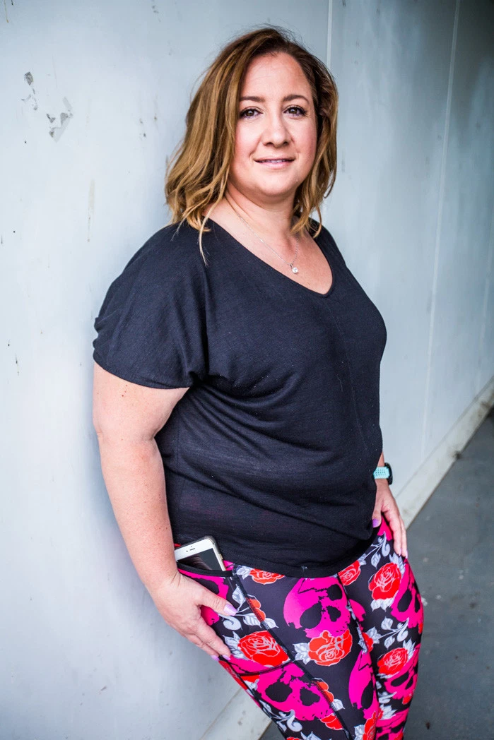PINK SKULLS Plus Size Size inclusive activewear leggings for curvy ladies