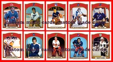 Hand Made Hockey Art Photo Cards 2.5
