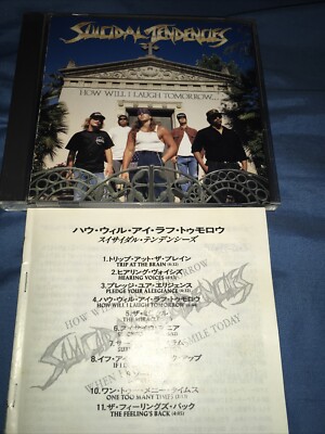 Suicidal Tendencies - How Will I Laugh Tomorrow 1988 Epic Japan  4988010230951