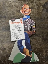 Vintage  Howdy Doody Poll-Parrot Shoes Counter Display