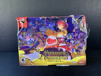 Potionomics Masterwork Edition Limited Box Set - Nintendo Switch Damaged Box