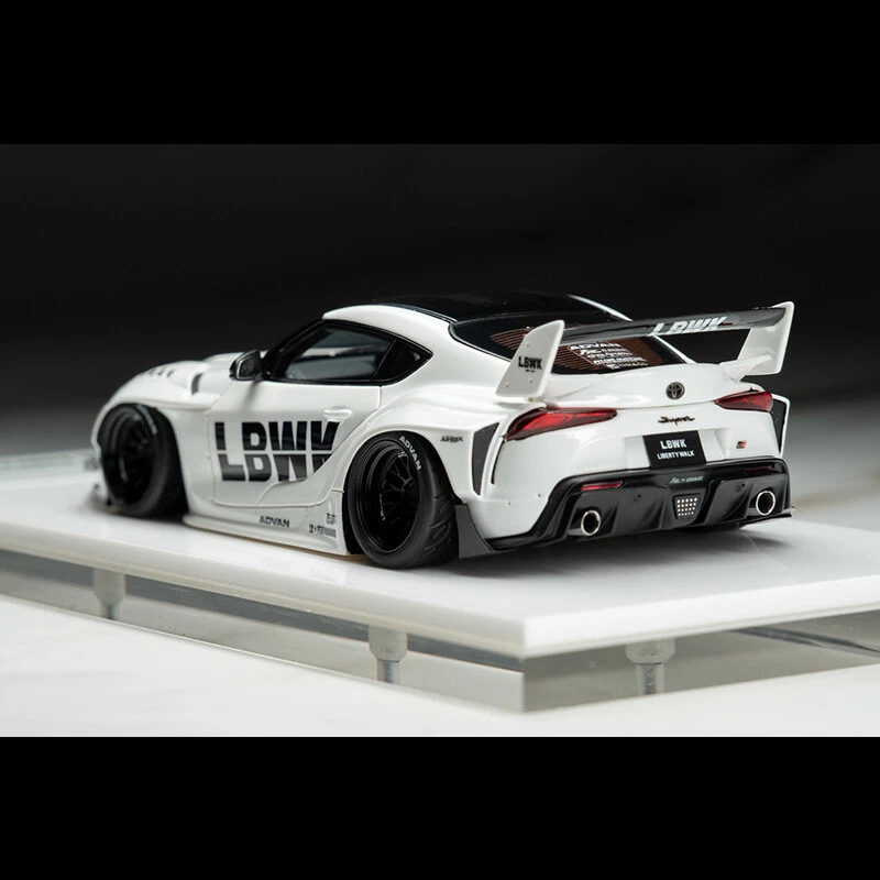 402-263 MARK43 1/43 トヨタ GR SUPRA A90 GR 1/43 Makeup Mark Up Toyota Supra GR RZ (Black) Car Model