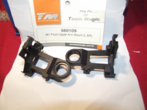 Team Magic M1 Front upper arm mount left+right m1 56109 - Picture 4 of 5