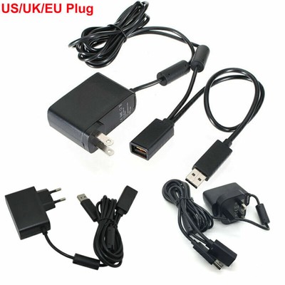 USB AC Adapter Charger Power Supply Cable for // 360 and Kinect Sensor Console