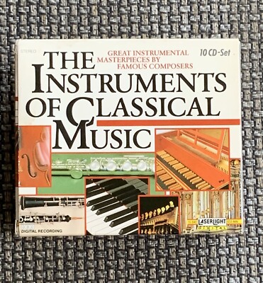 The Instruments of Classical Music (CD, 10 Discs) Sealed! Brand New.