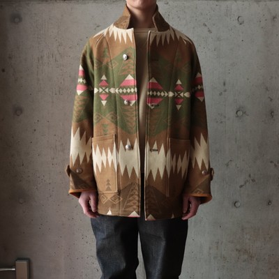 visvim HOPILAND COAT NATIVE BLANKET