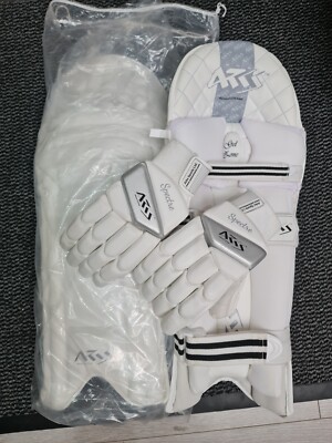 Arks Cricket: Pro Cricket Schlagpolster & Pro English Pittard Handschuhe: Std Herren 
