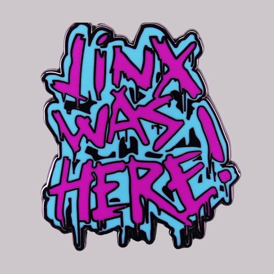 League of Legends Arcane Jinx Was Here Enamel Pin – Collector's Edition - Image 2 of 4