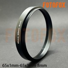 65mm to 65mm 65x1mm to 65x1mm Stepping Step Filter Ring Adapter 65-65 8mm