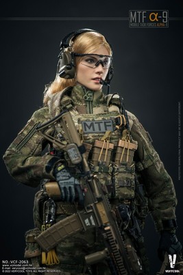 1:6 scale Very Cool Mobile Task Force Alpha-9 Female 12'' Action Figure VCF-2063
