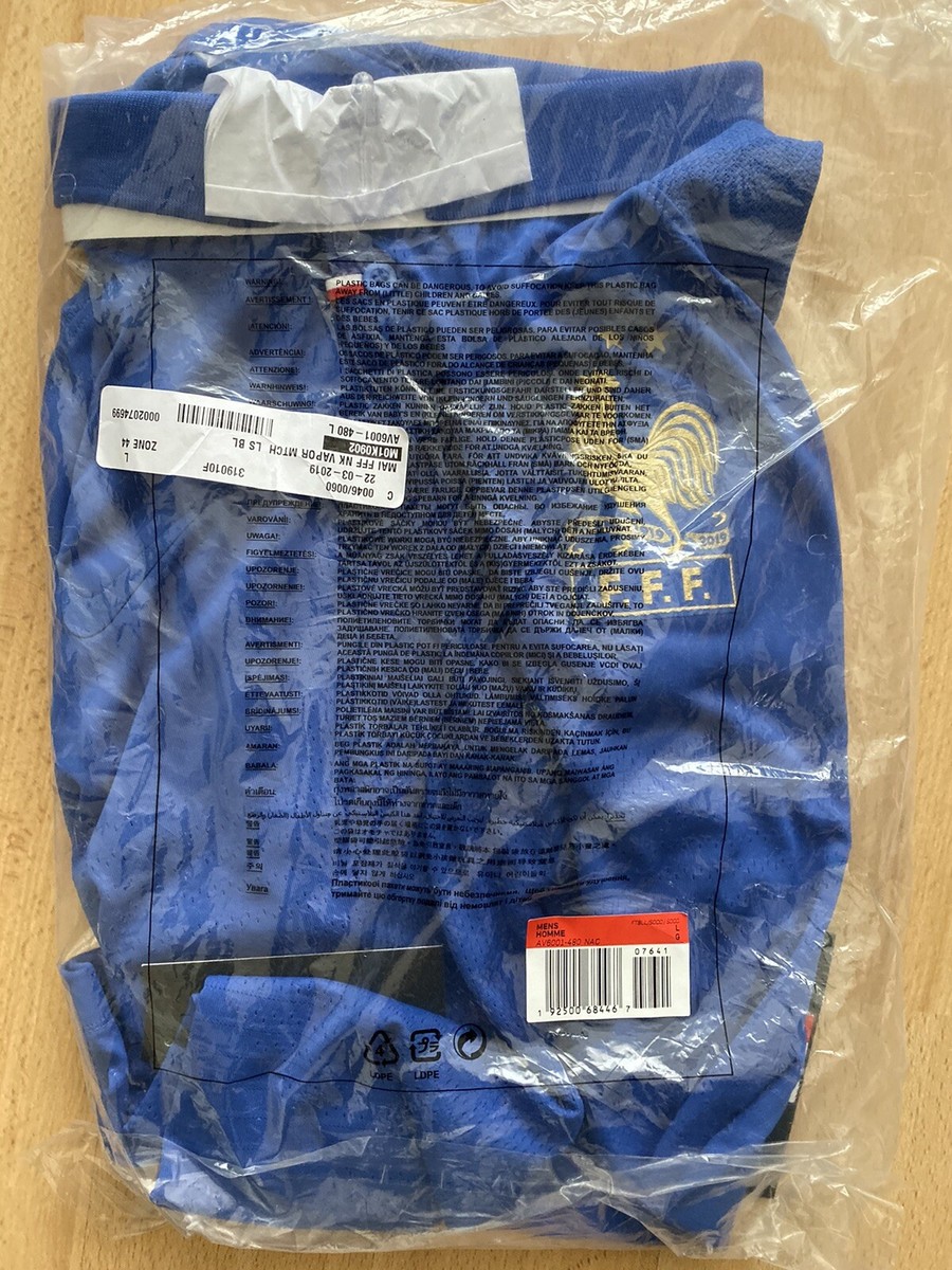 Centenaire Maillot Equipe De France Manches Longues Maillot