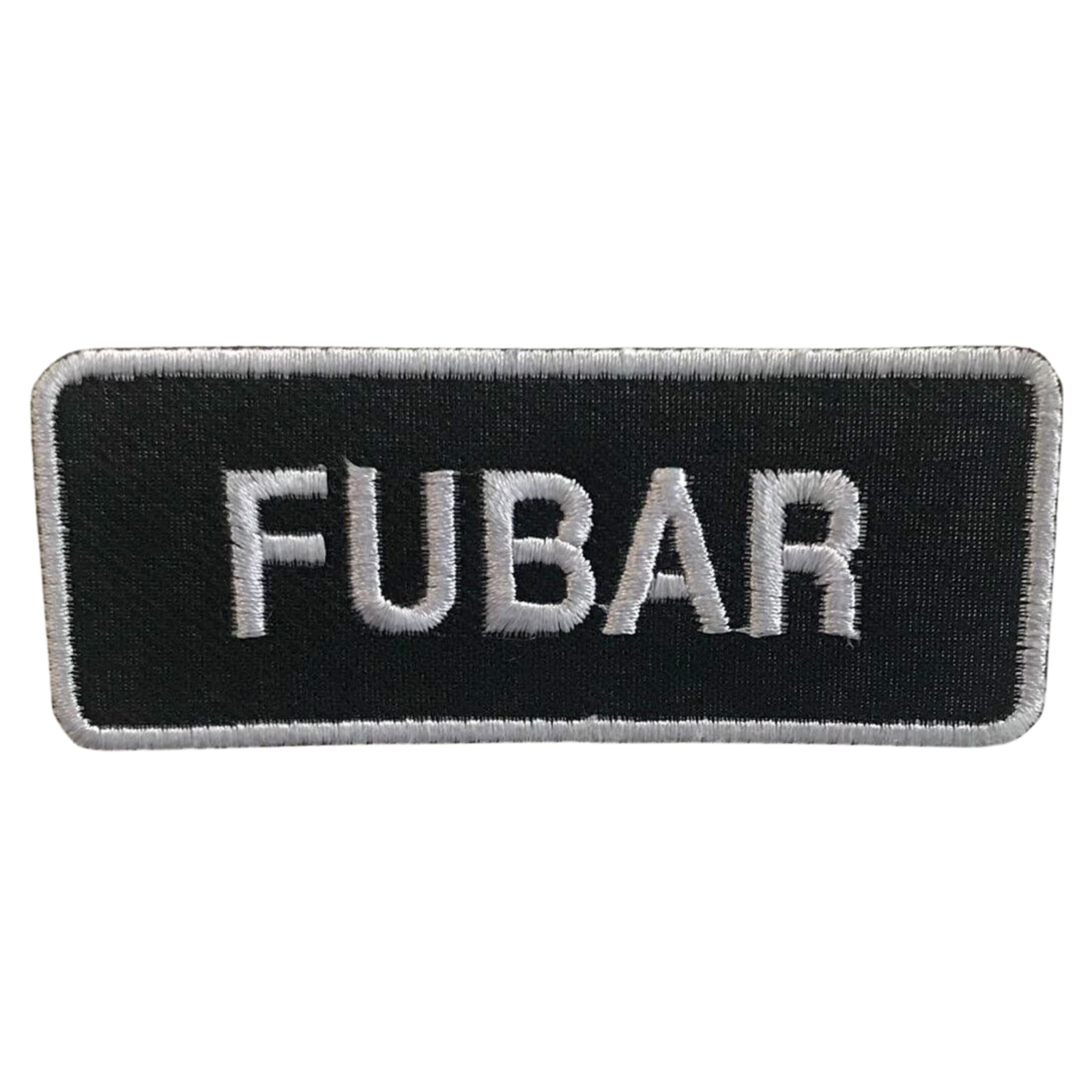 FUBAR Biker Embroidered Iron On or Sew On Patch for Jackets and Vests