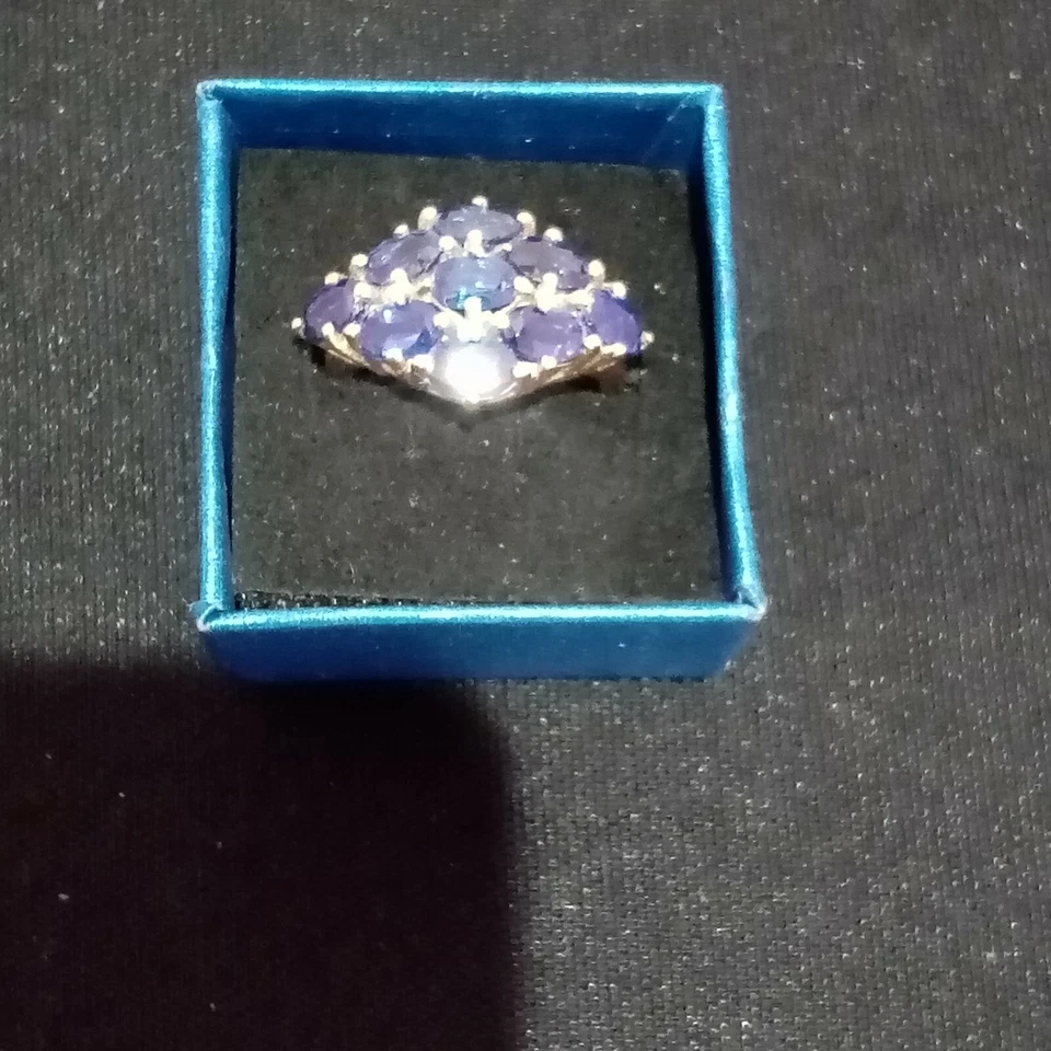ANILLO CIANITA ORO 9K 5,72CT Foto 4 de 4