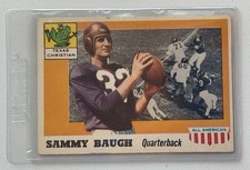 1955 Topps All American Slingin Sammy Sam Baugh #20
