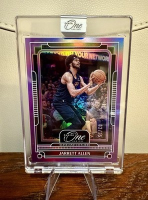 Panini One and One 24-25 Jarrett Allen Cavs #65 Purple Prizm/25 - NEW