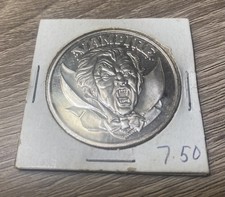 Halloween VAMPIRE Mythological Legends 1 Troy Oz .999 Silver Round Coin  109.65 per troy oz