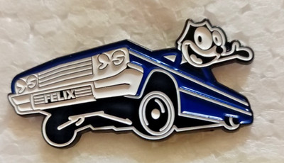 FELIX IN CHEVROLET-PIN-2 OR MORE PINS $5.49 SHIPPING-SPEND $20 SHIPPING IS FREE