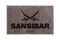 Badematte Sansibar Bl 60X100 Cm Braun Badteppich Badvorleger