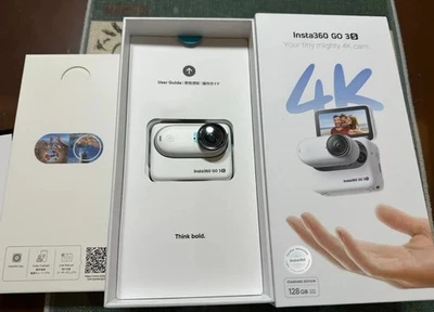 Insta360 GO 3S 128 GB - Tragbare 4K Mini-Kamera, Freihand-Povs, Überall Anbringb - Bild 1 von 4